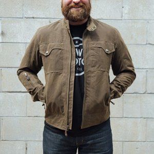 Nwt Roland Sands Waxed Cotton Tracker 